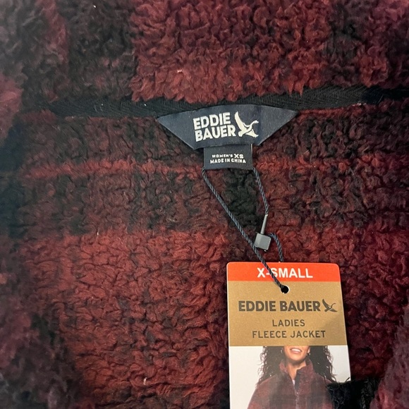 Eddie Bauer Ladies Fleece Jacket Sz XS NWT - Picture 4 of 12
